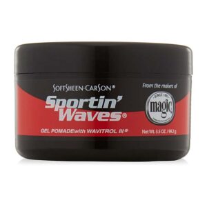 SPORTIN WAVES GEL POMADE WITH WAVITROL III 100G