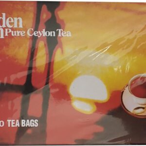 GOLDEN SUN PURE CEYLON TEA BAGS x100 105g