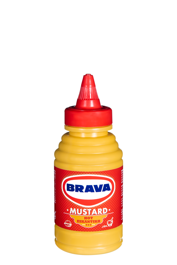 BRAVA MUSTARD HOT 250G