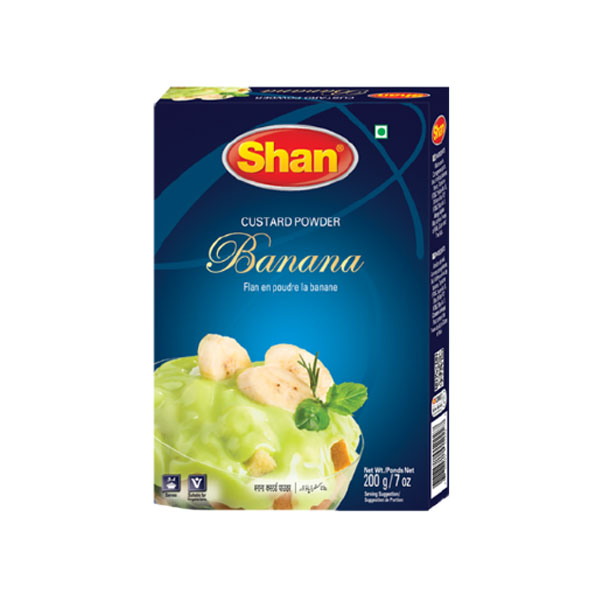 SHAN CUSTARD POWDER BANANA 200G