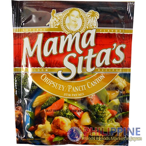 MAMA SITAS CHOP SUEY/PANCIT CANTON 40g