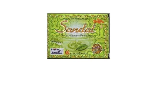 SANDAL HERBAL WHITE AND BEATY SOAP 80G