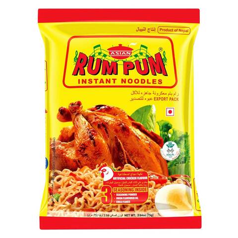 RUM PUM CHICKEN FLAVOUR 75g