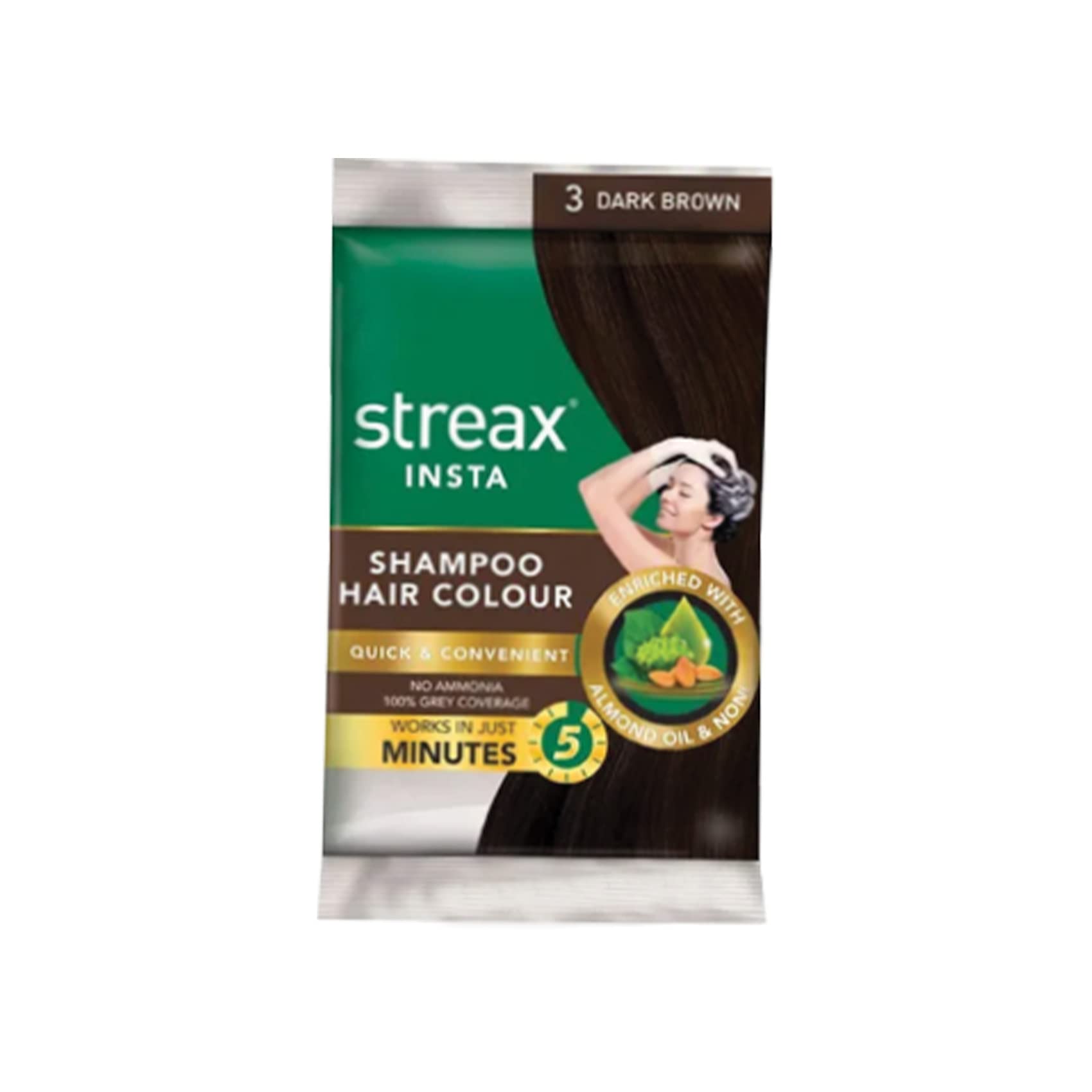 STREAX INSTA SHAMPOO HAIR COLOUR 25G