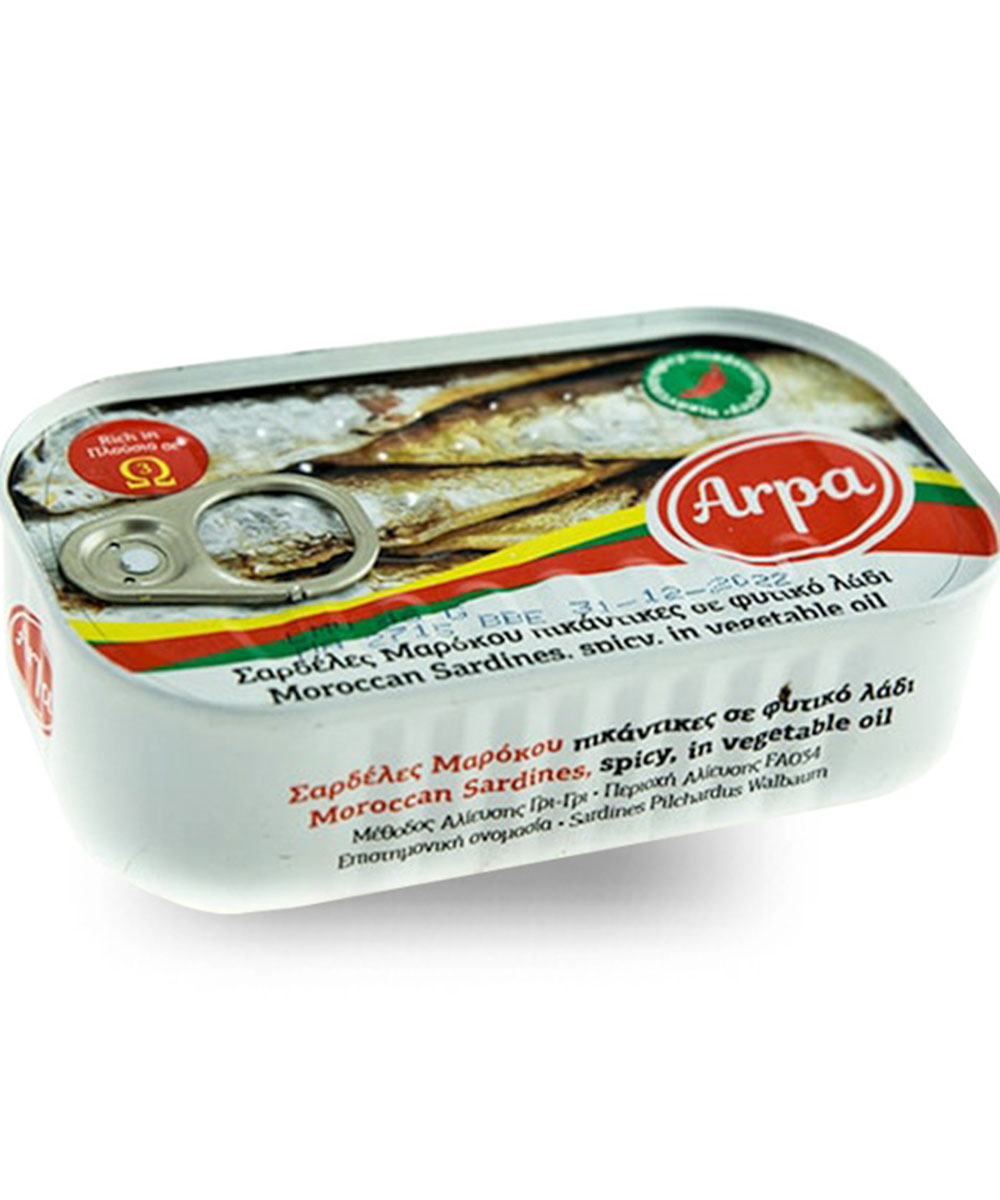 ARPA SARDINE IN NATURAL OIL 90G