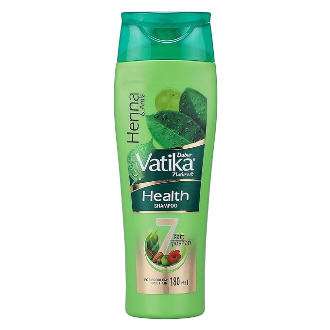 VATIKA HENNA HEALTH SHAMPOO 180ml