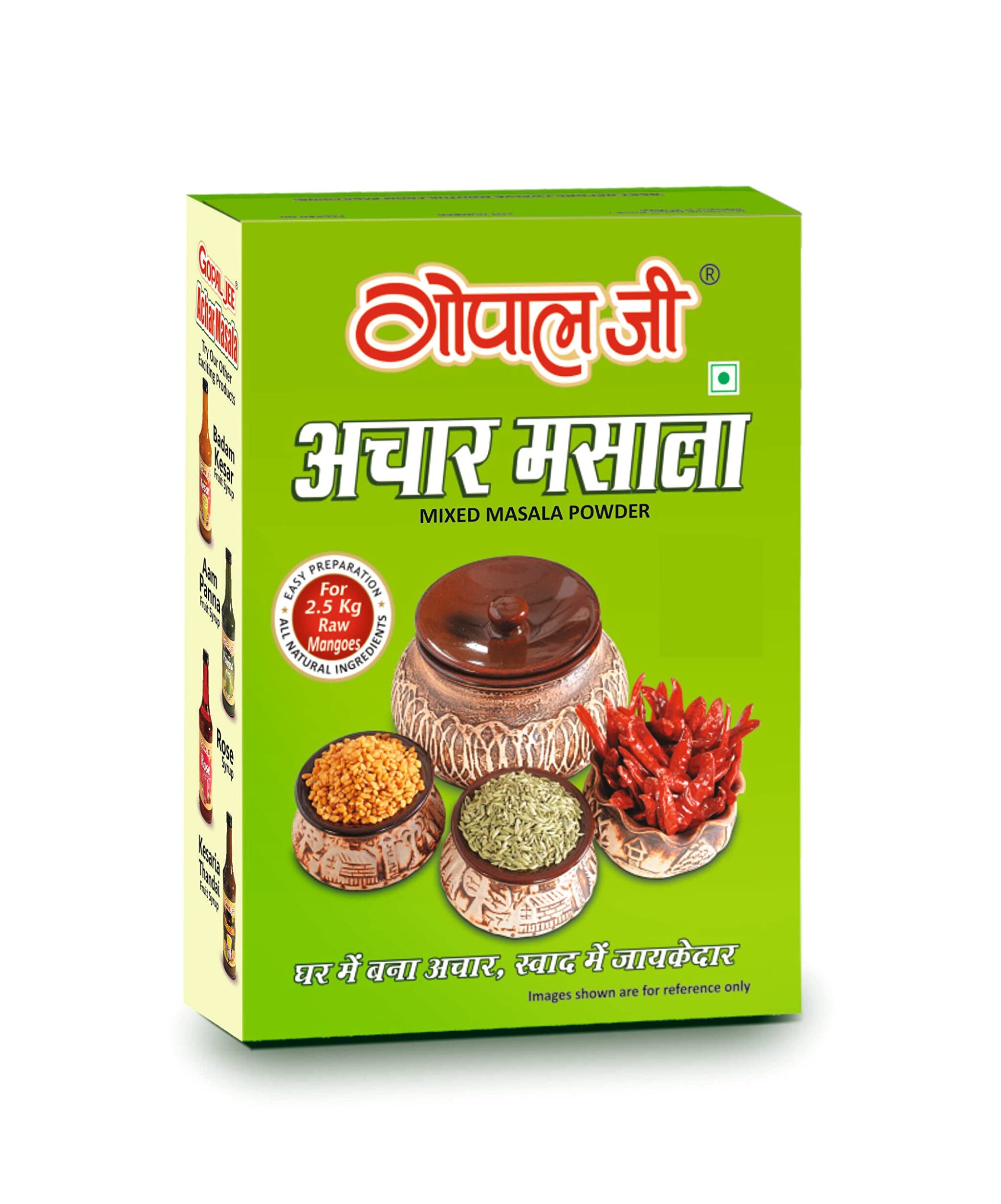 GOPAL JEE ACHAR MASALA 500g