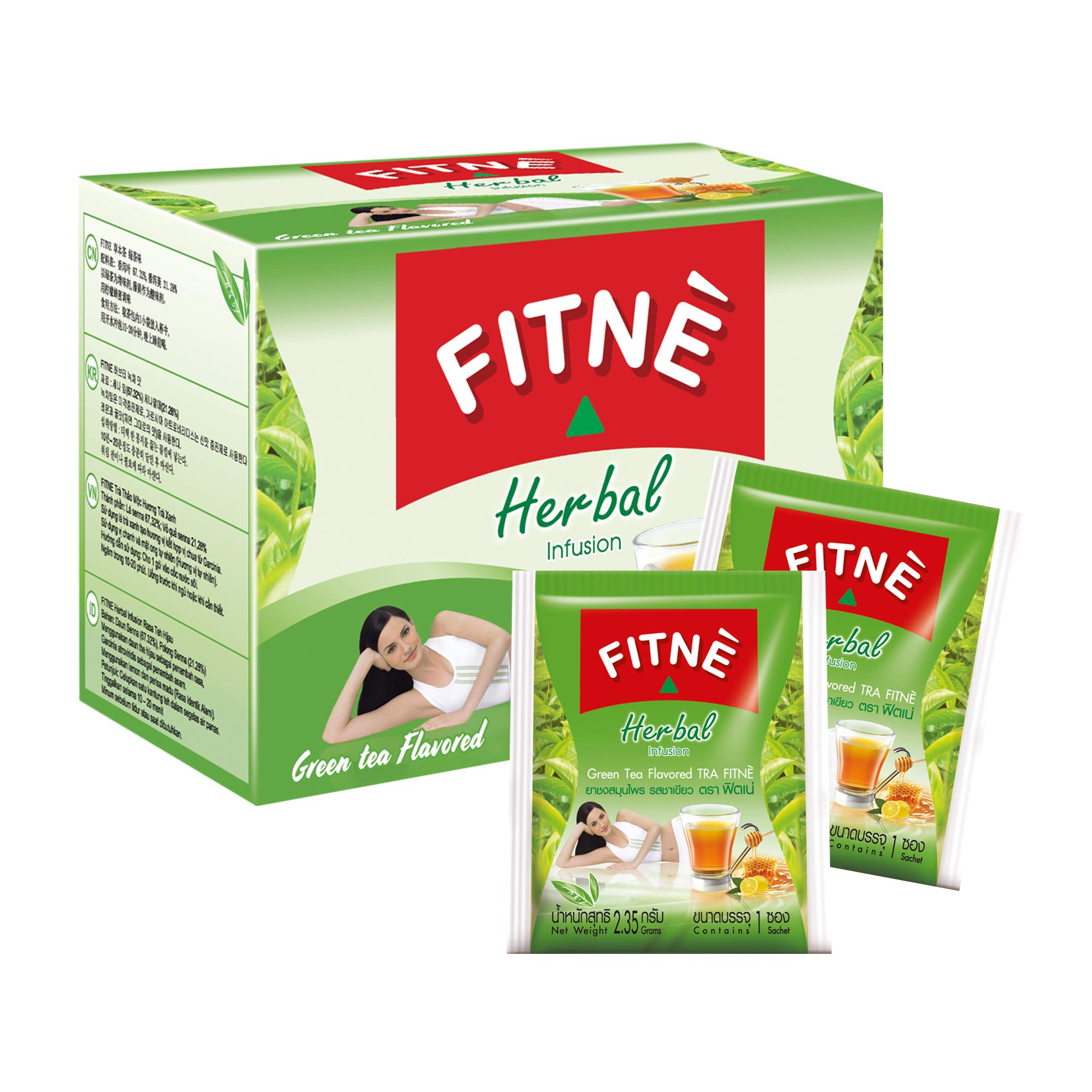 FITNE GREEN TEA FLAVORED 2,65gx15 BAGS NET 38G