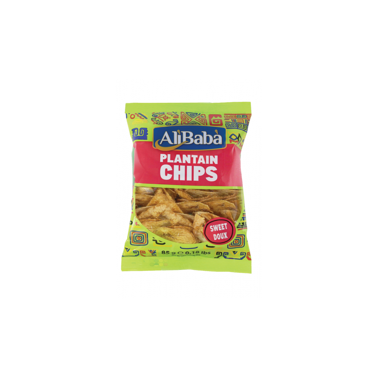 ALIBABA PLANTAIN CHIPS SWEET DOUX 85g