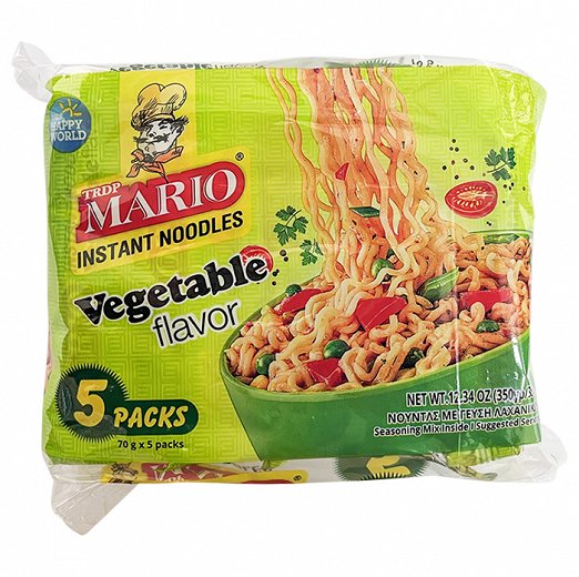 Mario vegetable noodles 70gx5