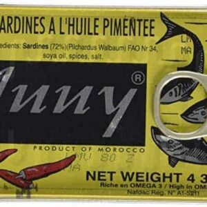 ANNY SARDINES IN SPICY OIL 125G