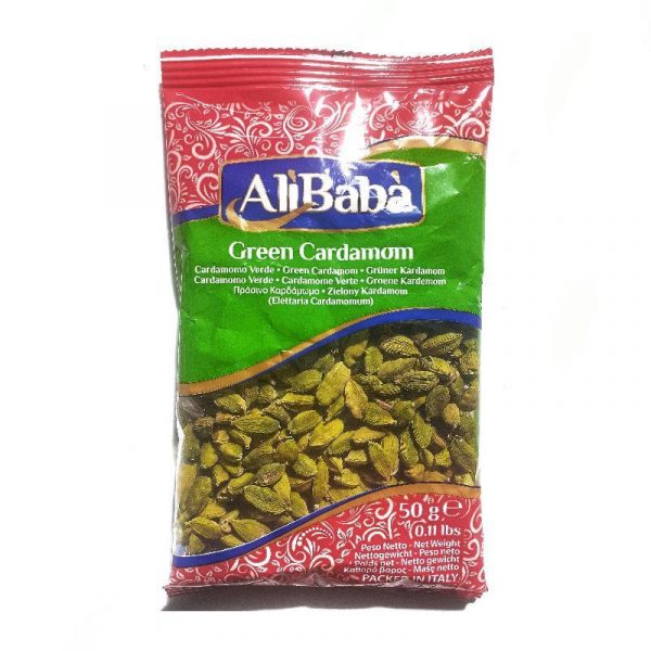 ALIBABA GREEN CARDAMOM 50g