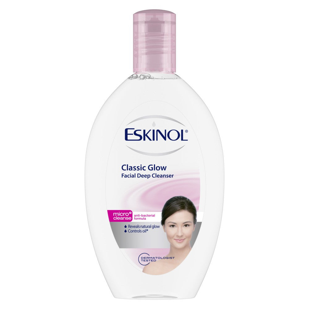 ESKINOL CLASSIC GLOW FACIAL DEEP CLEANSER 225ML