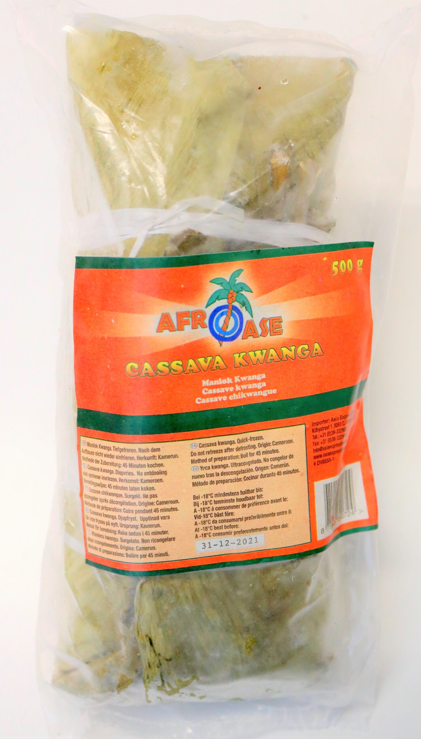 AFROASE CASSAVA KWANGA 500G