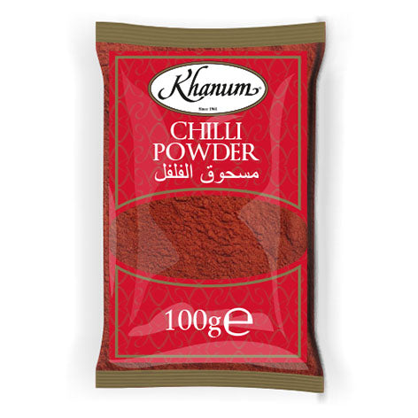 KHANUM EXTRA HOT CHILLI POWDER 100g