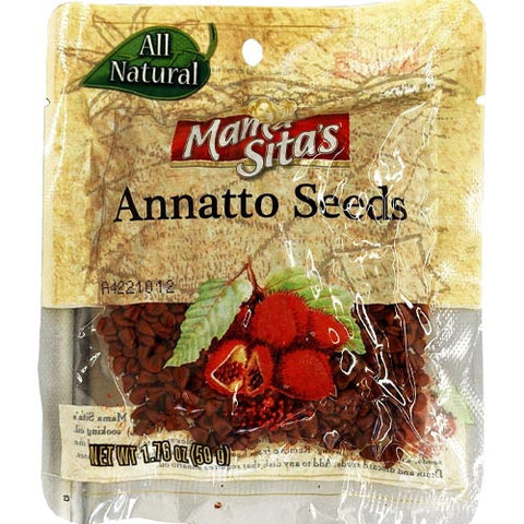 MAMA SITAS ANNATO SEEDS 50g