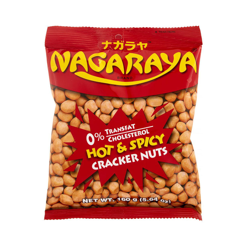 NAGARAYA HOT AND SPICY CRACKER NUTS 160G