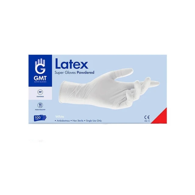 GMT LATEX SUPER GLOVES LARGE 100pcs