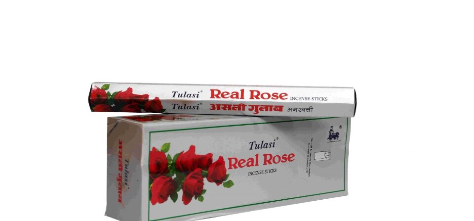 TULASI REAL ROSE AGARBATHES 20G