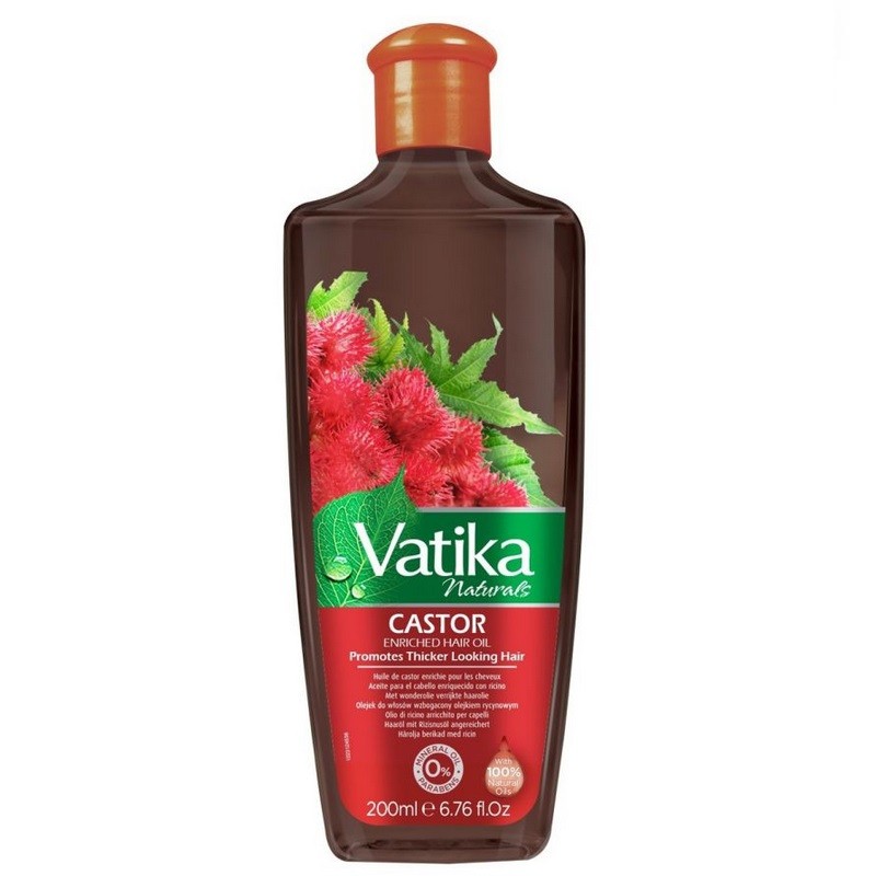 VATIKA NATURALS CASTOR MULTIVITAMIN + HAIRCOLOUR 200ml