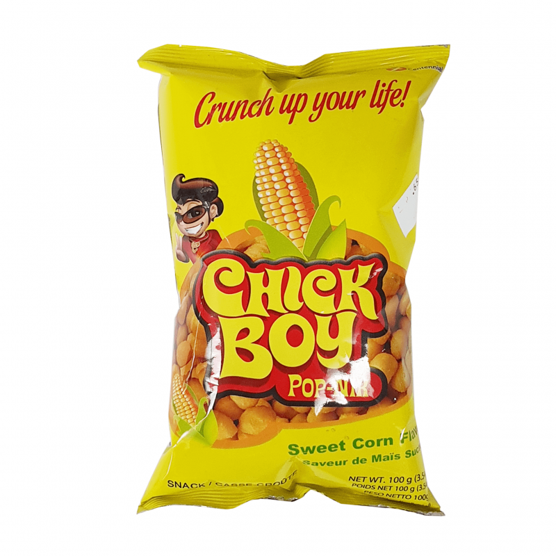 CHICK BOY POP NIK SWEET CORN FLAVOR 100G