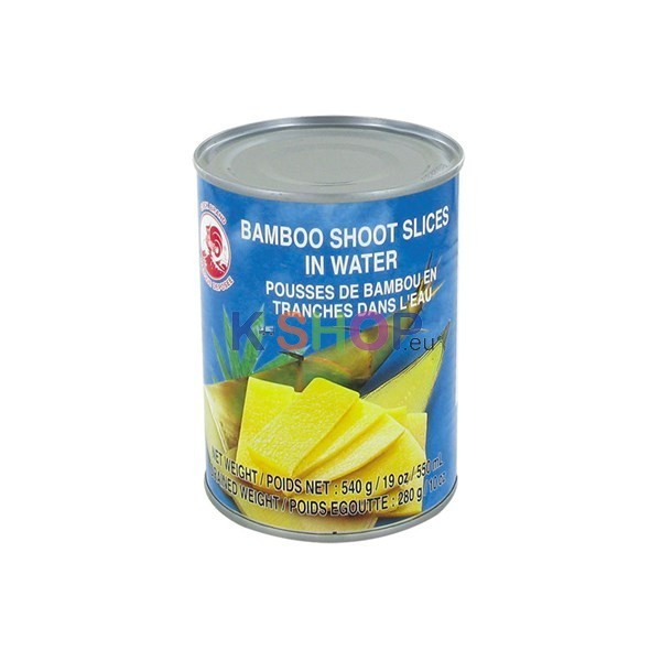 COCK BRAND BAMBOO SHOTS (SLICES) IN WATER 540g