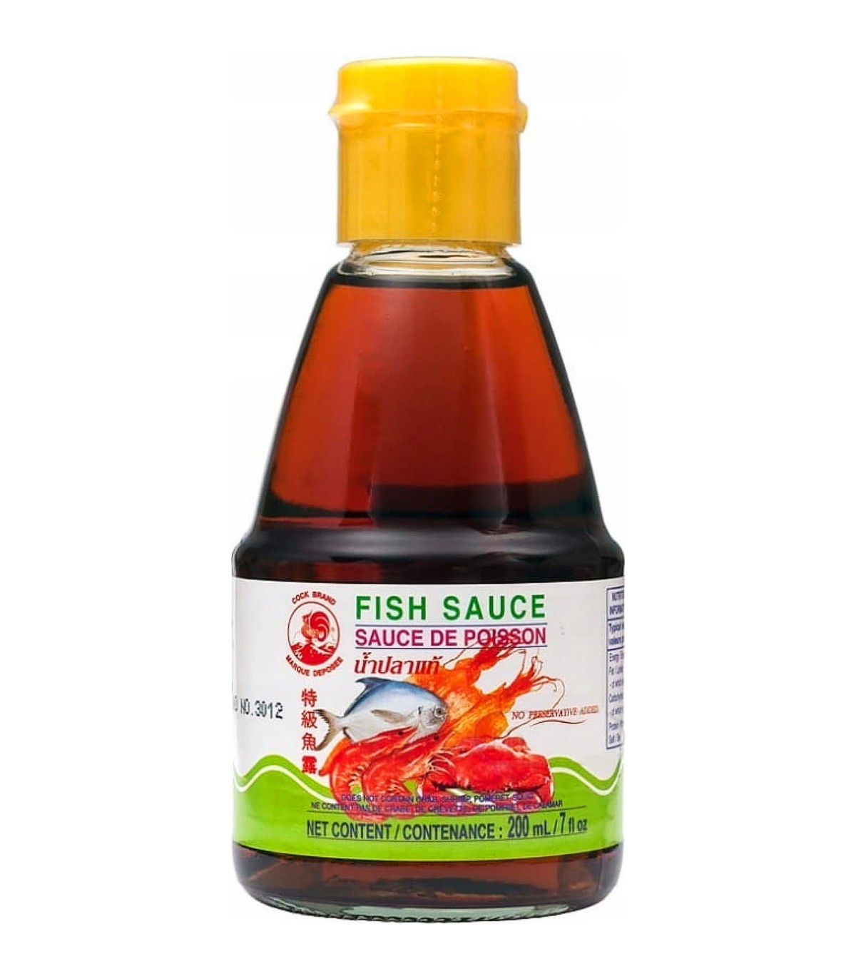 COCK BRAND FISH SAUCE 200ml