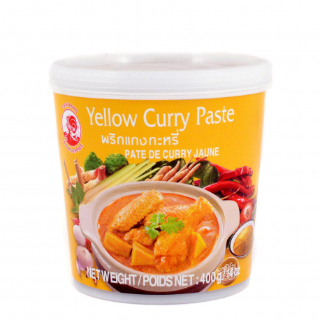 COCK BRAND YELLOW CURRY PASTE 400g