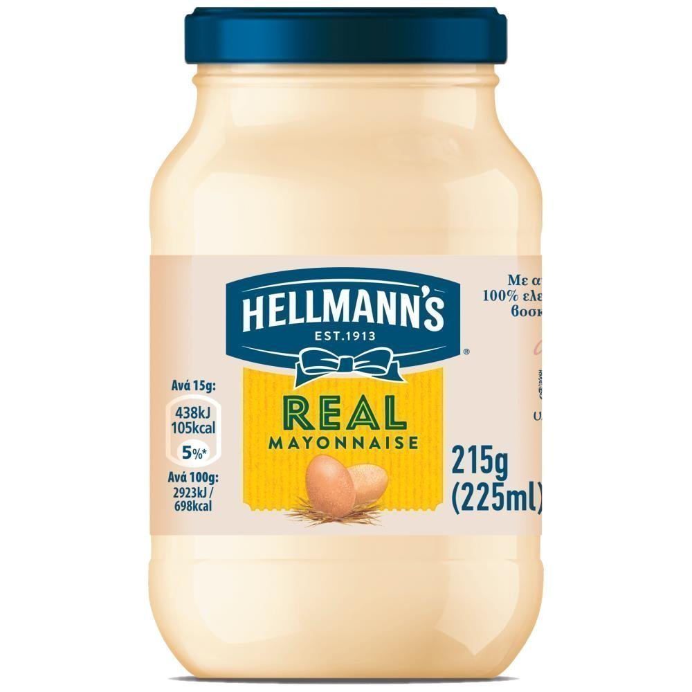 HELLMANS REAL MAYONAISE 215G