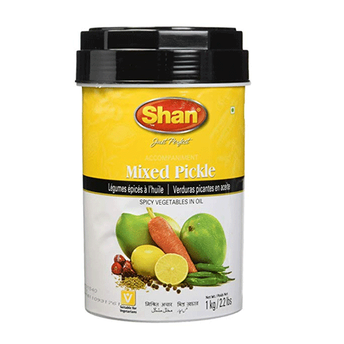 SHAN MIXED PICKLE SPICY VEGETABLES IN OIL 1kg