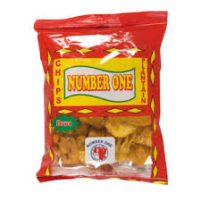 NUMBER ONE CHIPS PLANTAIN DEUX PIECE 85g