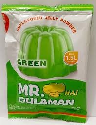 UNFLAVORED JELLY POWDER  GREEN 25G