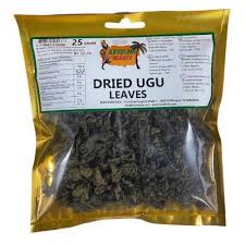 AFRICAN BEAUTY DRIED UGU LEAVES 25G