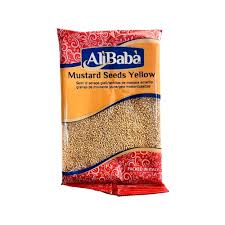 ALIBABA MUSTARD SEEDS YELLOW 100g