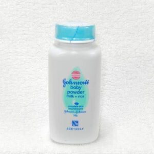 JOHNSONS MILK + RICE BABY POWDER 50G