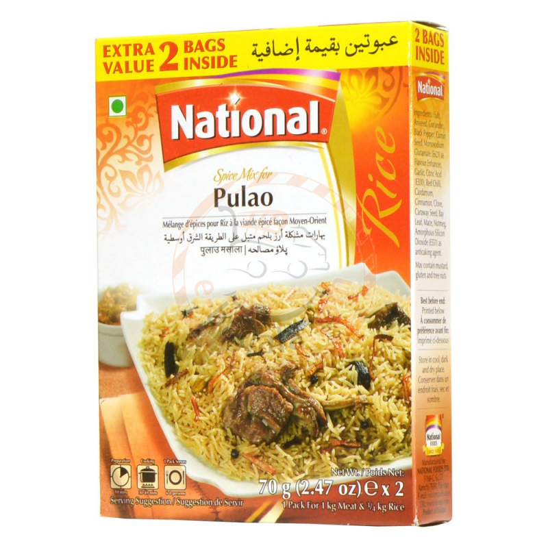 NATIONAL PULAO 70gx2