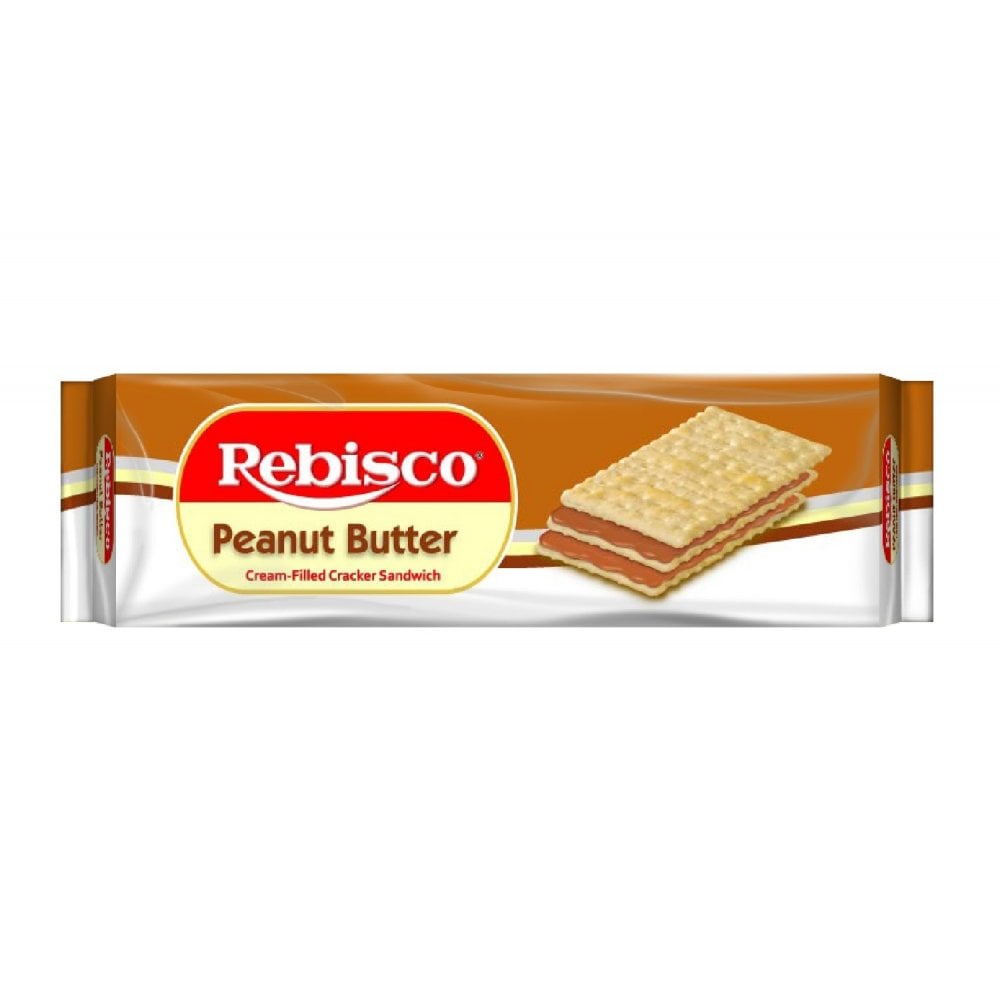 REBISCO PEANUT BUTTER CREAM-FILLED CRACKER SANDWICH 320G