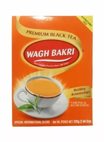 WAGH BAKRI PREMIUM BLACK TEA 25 tea bags NET 225G