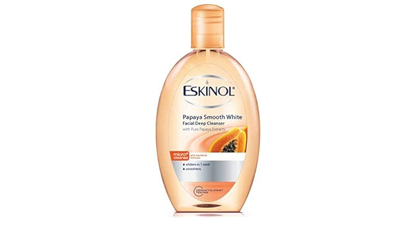 eskinol papaya smooth white 135ml