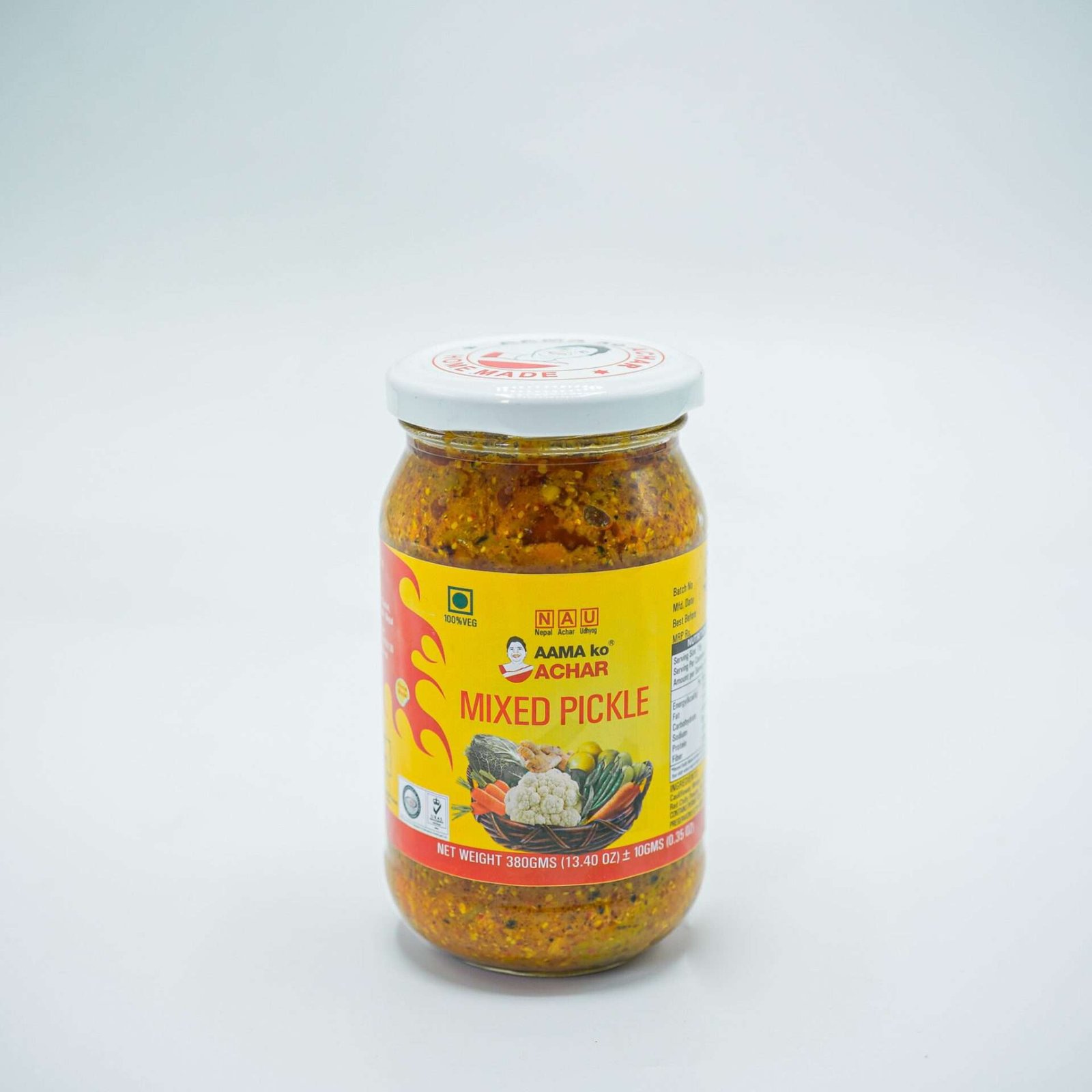 AAMA KO ACHAR MIXED PICKLE 380G