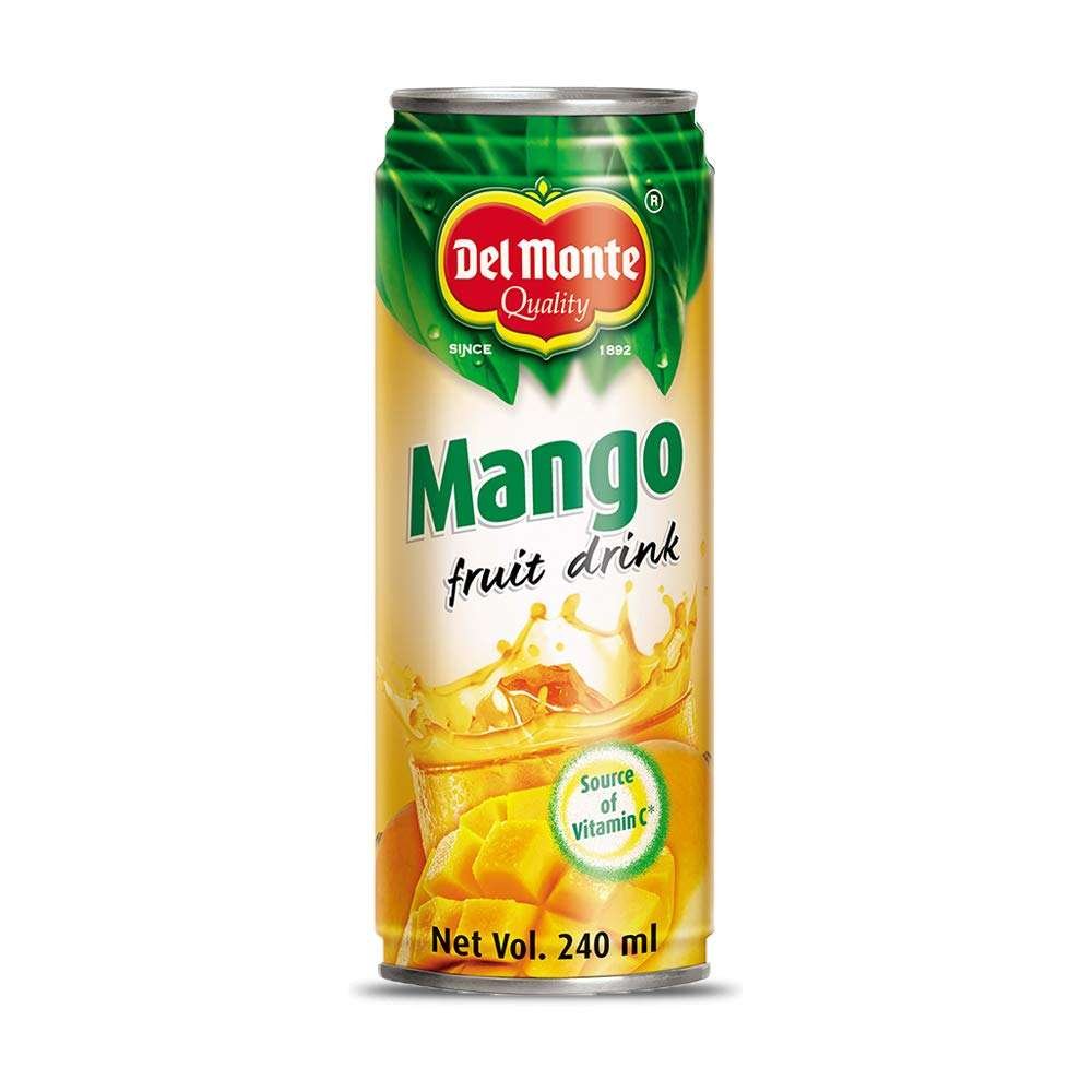 DEL MONTE MANGO FRUIT DRINK 240ML