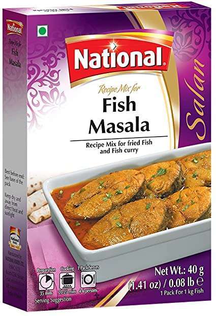 NATIONAL FISH MASALA 40gx2