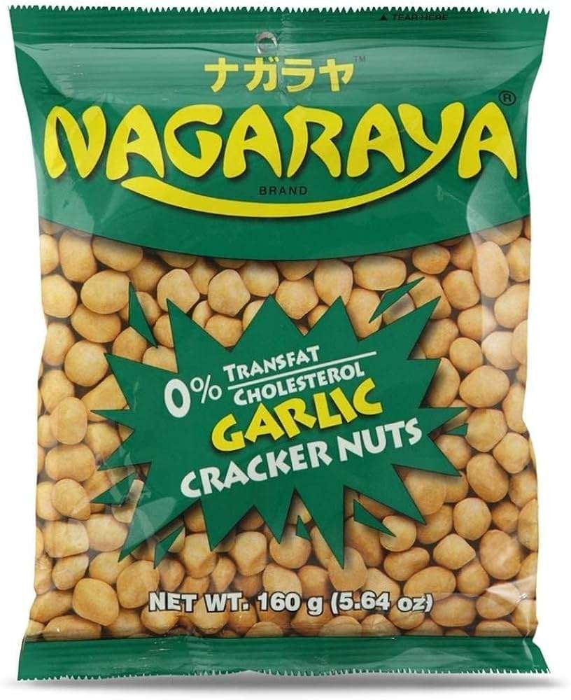 nagaraya cracker nuts(original garlic spicy 160g