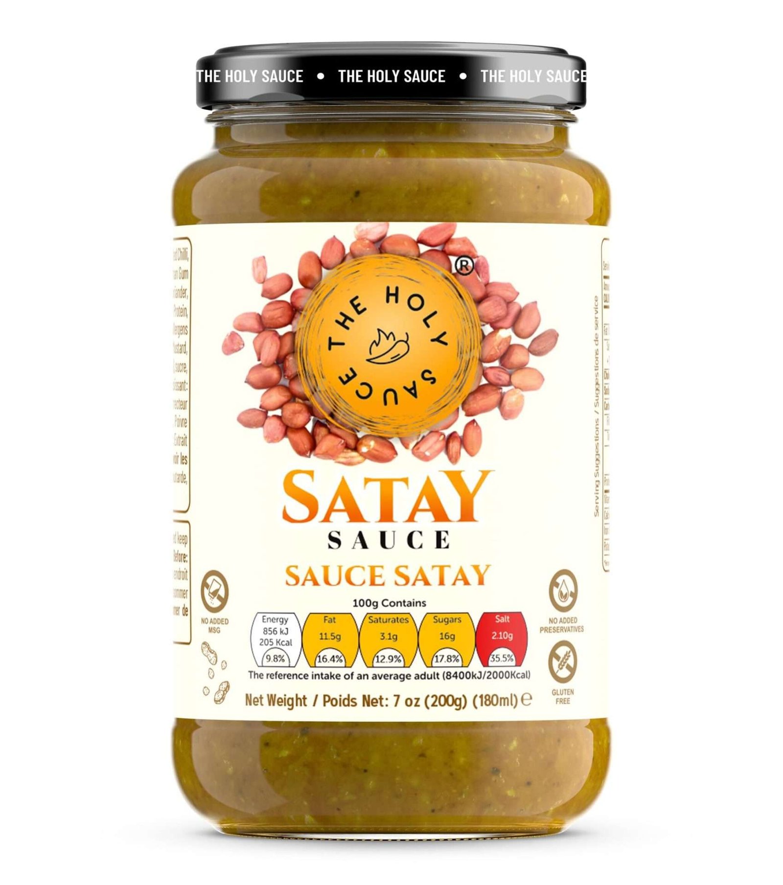 THE HOLY SAUCE SATAY SAUCE 200g