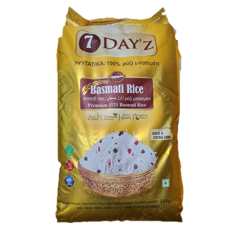 BASMATI 7DAYZ 20KG