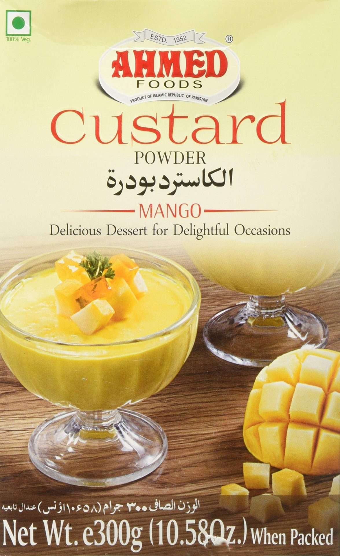 AHMED FOODS CUSTARD MANGO 285G