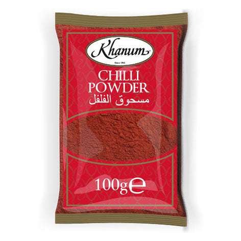 KHANUM EXTRA HOT CHILLI POWDER 100g