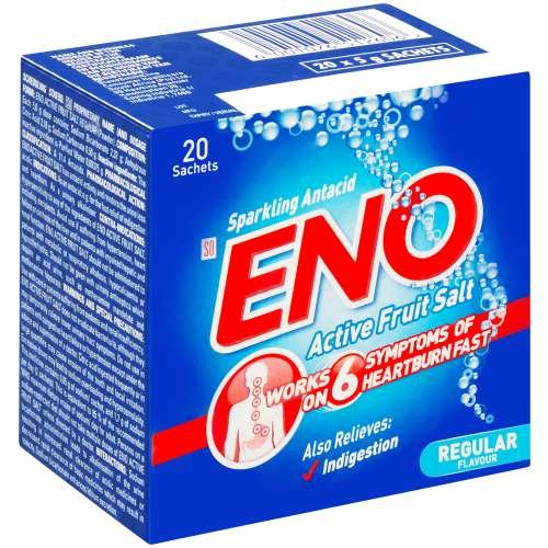 ENO FRUIT SALT 20 SACHETS X 5G