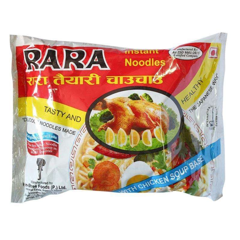 RARA chicken SOUP SEASONED noodles