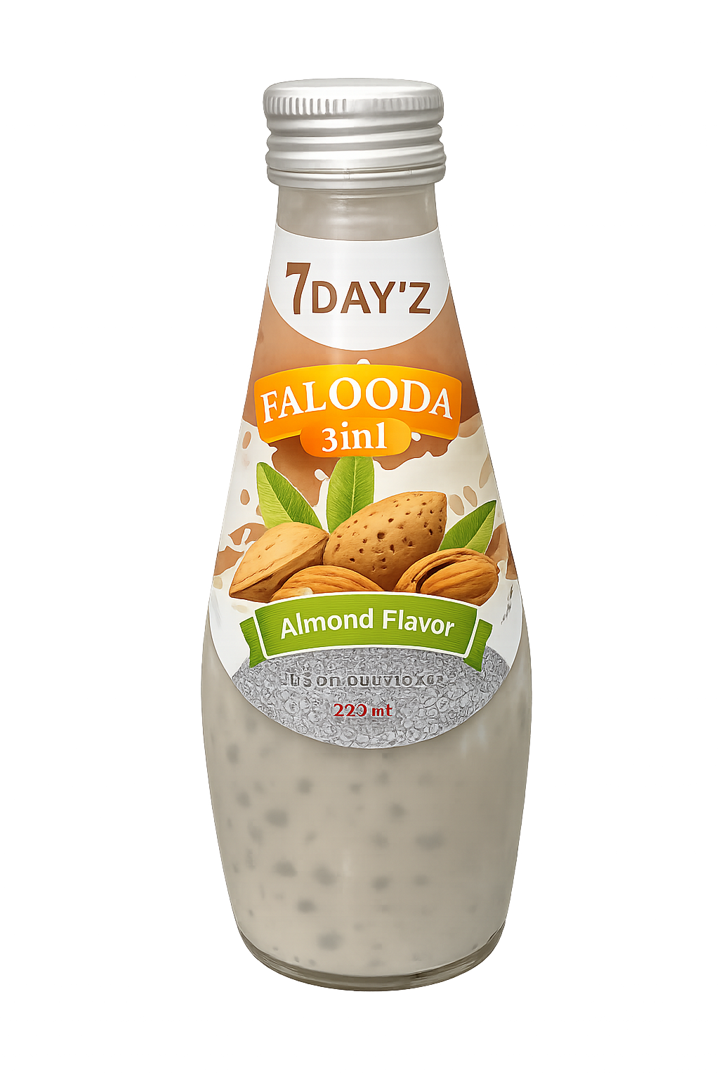 7dayz falooda 3 in 1 almond flavor 290ml
